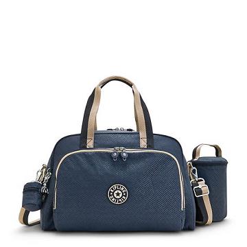 Kipling Camama Printed Diaper Bag Väska Blå | SE 1964PJ